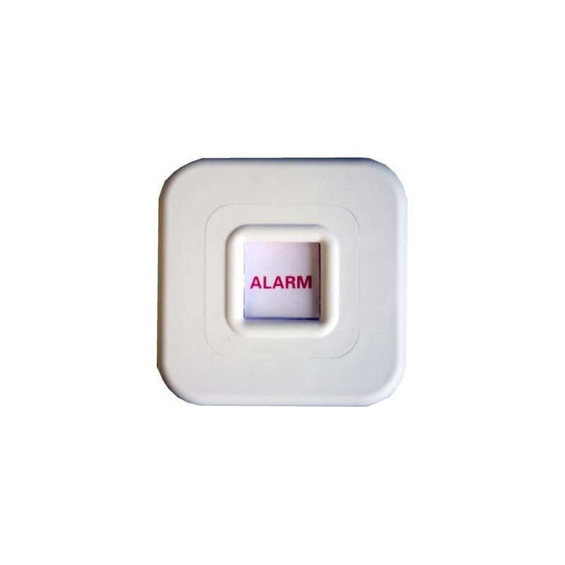 Proti ropni ročni sprožilec alarma UM 11 D-50 BUS - UP-podometna izvedba, bela