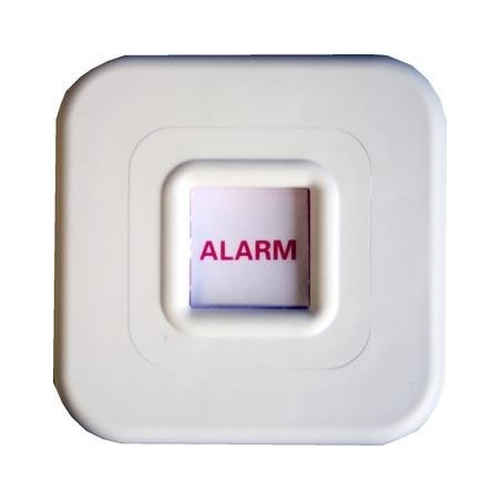 Proti ropni ročni sprožilec alarma UM 11 D-50 BUS - UP-podometna izvedba, bela