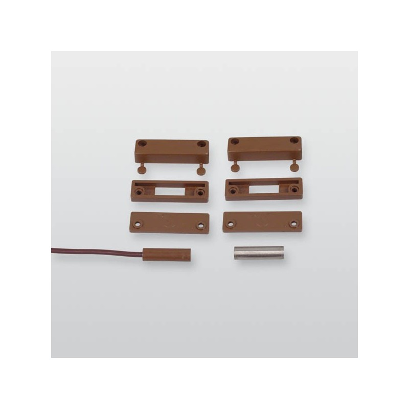 Magnetni kontakt MK4 v setu 5 m rjava