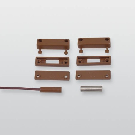 Magnetni kontakt MK4 v setu 5 m rjava