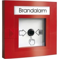 Brandalarm-Handtaster BMC-120 BUS - AP-Kunststoffgehäuse signalrot