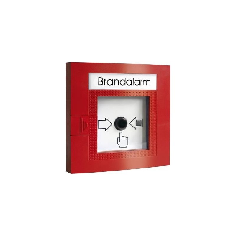 Brandalarm-Handtaster BMC-120 BUS - AP-Kunststoffgehäuse signalrot