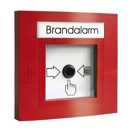 Brandalarm-Handtaster BMC-120 BUS - AP-Kunststoffgehäuse signalrot