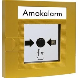 Amokalarm-Handtaster AMC-120 BUS - AP-Kunststoffgehäuse signalgelb
