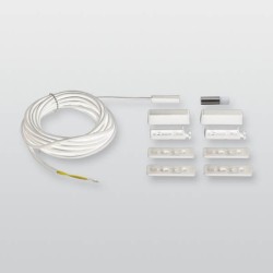 Magnetni kontakt MSA-LZS 4 m bela