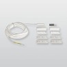 Magnetni kontakt MSA-LZS 4 m bela