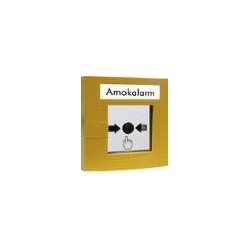 Brezžični ročni javljalnik za amok alarm FAH-XG48B - AP-nadometna izvedba, rumena, CM0445