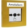 Brezžični ročni javljalnik za amok alarm FAH-XG48B - AP-nadometna izvedba, rumena, CM0445