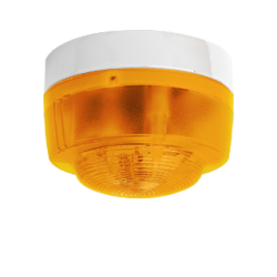 Optische Signalleuchte, gelber Blitz