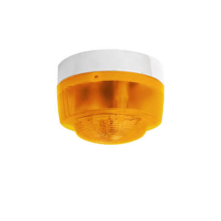 Optische Signalleuchte, gelber Blitz