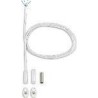Einbaumagnetkontakt EMK 46 S G3 - Farbe weiß, 10 m Kabel