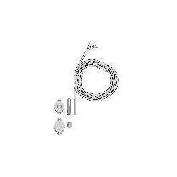 Einbaumagnetkontakt EMK 64 MN 8, Kl. B - Farbe weiß, 5 m Kabel