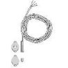 Vgradni magnetni kontakt EMK 46S G3 MN 8,Razred C - bela, 5 m kabel