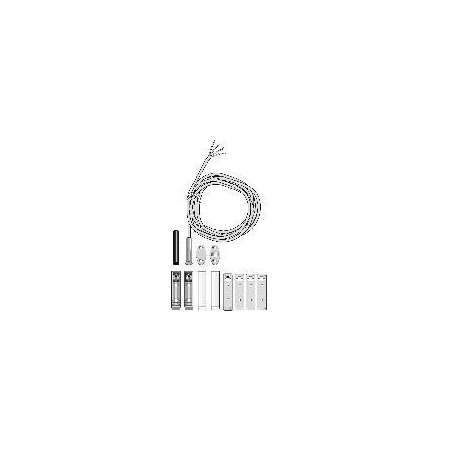 Vgradni / nadometni kontakt EMK 48 AT, Razred B - bela, 10 m kabel