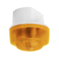 Optischer Signalgeber, gelber Blitz