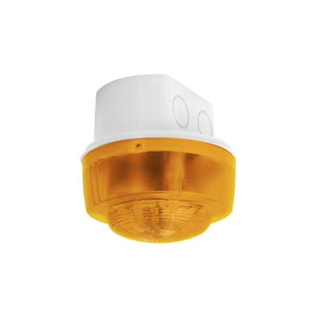 Optischer Signalgeber, gelber Blitz