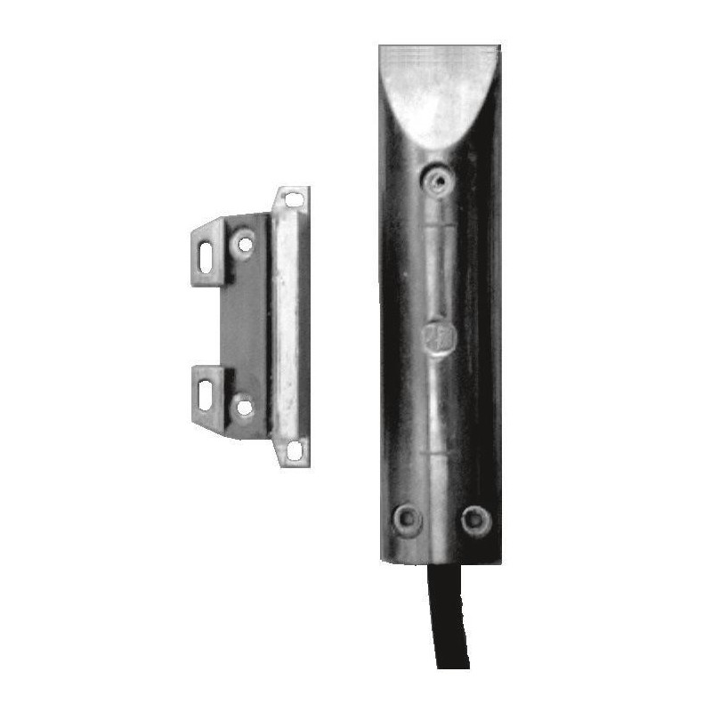 Rolltorkontakt 450-TF-2, Kl. C - metallicgrau, 2m Kabel sabotagegeschützt