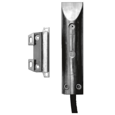 Rolltorkontakt 450-TF-2, Kl. C - metallicgrau, 2m Kabel sabotagegeschützt