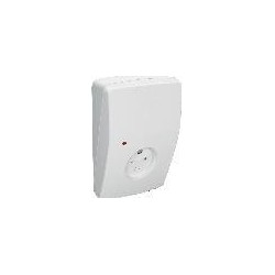 Akustischer Glasbruchsensor AD 800-AM - Kl. B, Farbe weiß, mit Abdecküberwachung