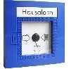 Hausalarm-Handtaster FMC-120 - AP-Kunststoffgehäuse signalblau