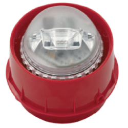 Adressierbarer kombinierter Alarmgeber EN54-23 (W-3,5-10), Blitzfarbe weiß