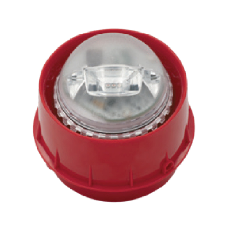 Adressierbarer kombinierter Alarmgeber EN54-23 (W-3,5-10), Blitzfarbe weiß