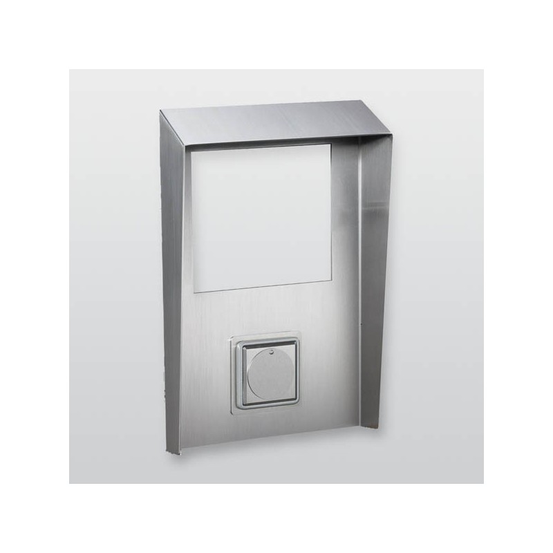 Blendrahmen mit Regenschutz für Schlüsseldepot und Freischaltelement