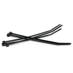 Kabelbinder schwarz, Einsatztemperatur bis 110°C