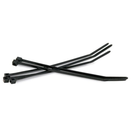 Kabelbinder schwarz, Einsatztemperatur bis 110°C