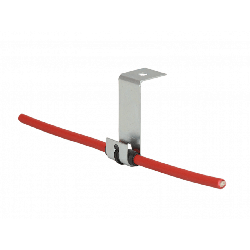 Edelstahl J-Clip und Silikonhülse, FÜR MONTAGE DER SENSORKABEL