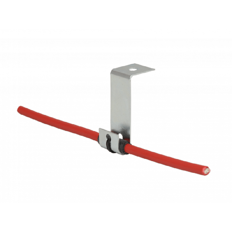 Edelstahl J-Clip und Silikonhülse, FÜR MONTAGE DER SENSORKABEL