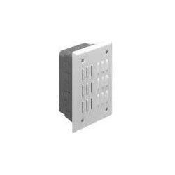 Akustischer Signalgeber (Sirene) - UP-Blechgehäuse, weiß