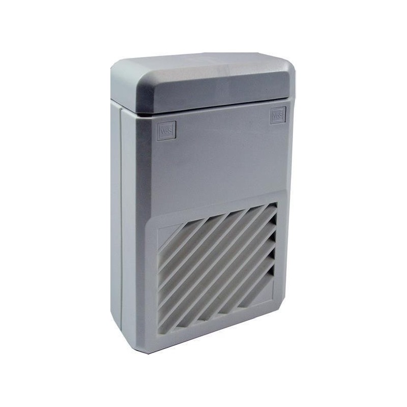 Akustischer Extern-Signalgeber - Kunststoffgehäuse, silber