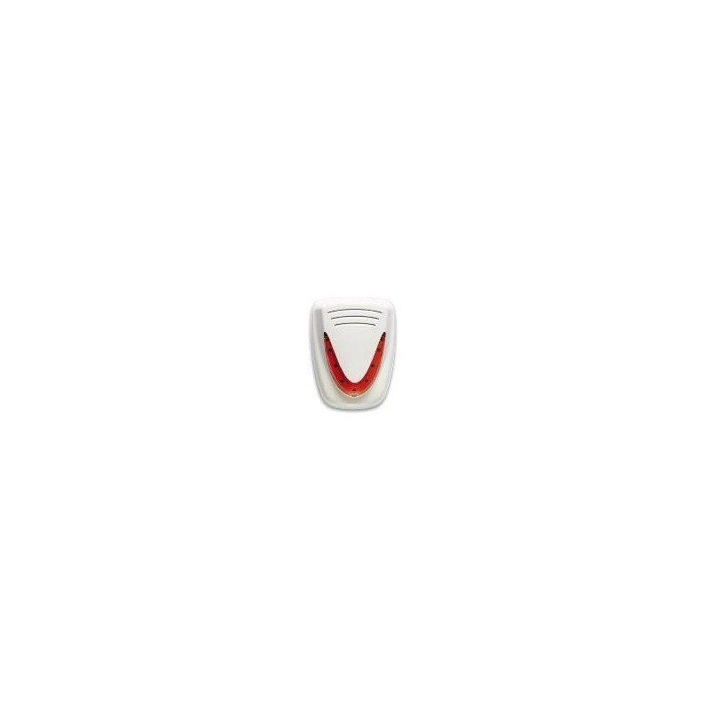 Brezžični zunanji oddajnik signala AS620RF - vkl. z radijskim sprejemnikom, plastično ohišje. bela