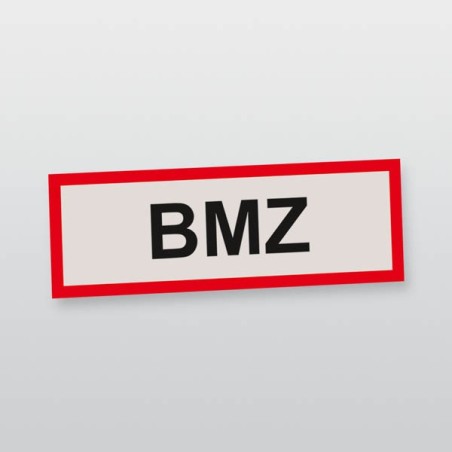 Schild BMZ