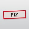 Schild FIZ