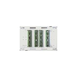 Löt-Steck-Verteiler 80 DA - AP-Metallgehäuse Typ VT-4, mit DK, weiß