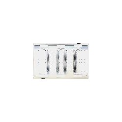 Schneid-Klemm-Verteiler 80 DA - AP-Metallgehäuse Typ VT-4, mit DK, weiß