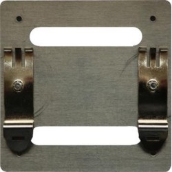 Hutschienenadapter für Geh. Typ 85 AP - für Hutschiene 35 mm, gelocht