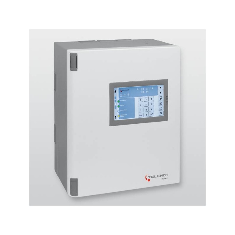 Einbruchmelderzentrale hiplex 8400H GR100 / BT 800