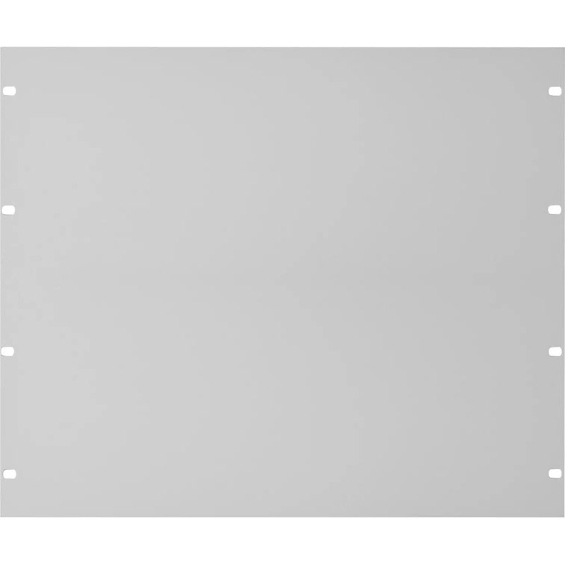 Blindplatte 19″, 9 HE Farbe: hellgrau