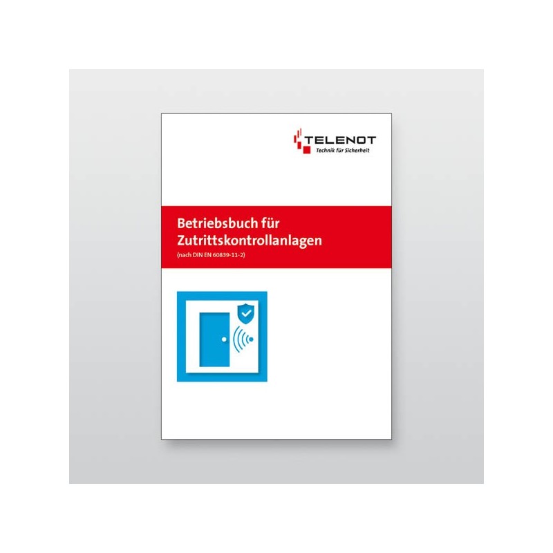 Betriebsbuch Zutrittskontrollanlagen