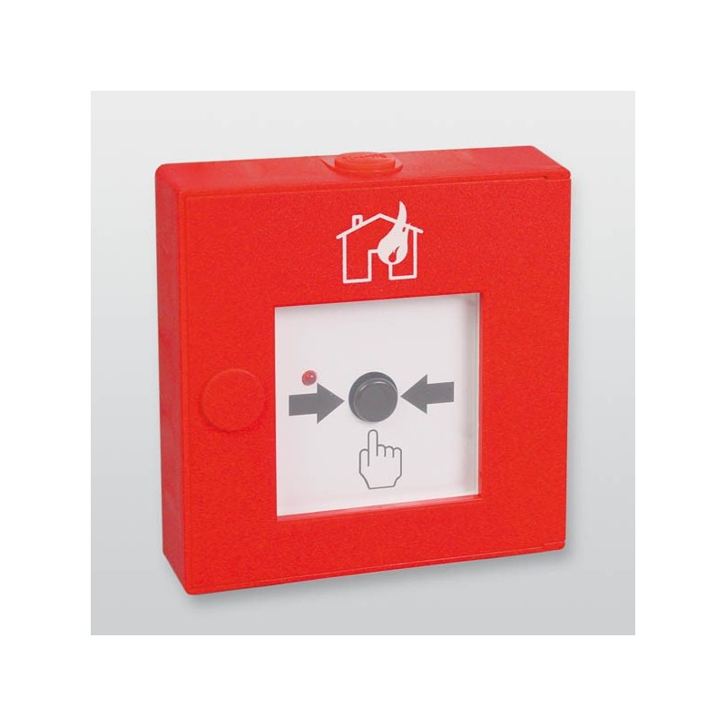 Handfeuermelder rot ABS CT 3000 PBDH-ABS-R