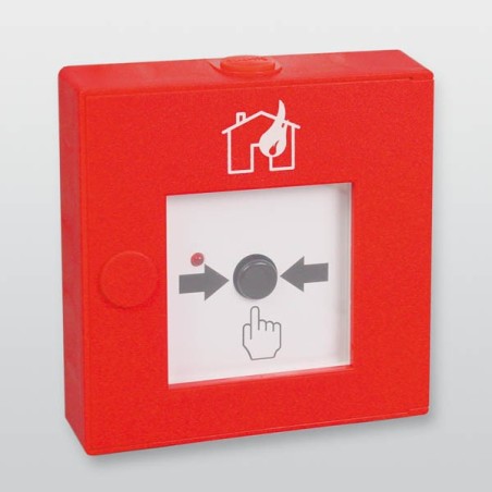 Handfeuermelder rot ABS CT 3000 PBDH-ABS-R