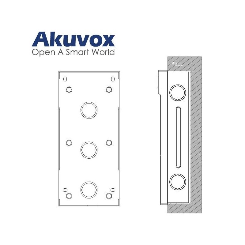 AV-S535 INST.-KIT IN WALL