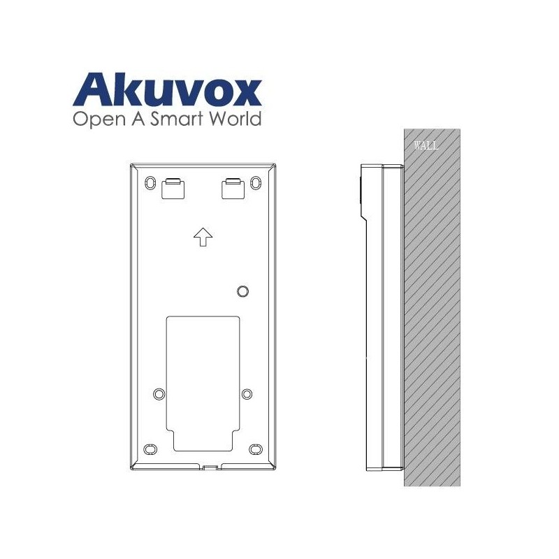 AV-S535 INST.-KIT ON WALL