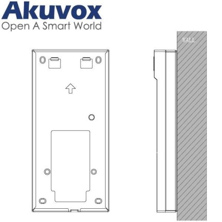 AV-S535 INST.-KIT ON WALL