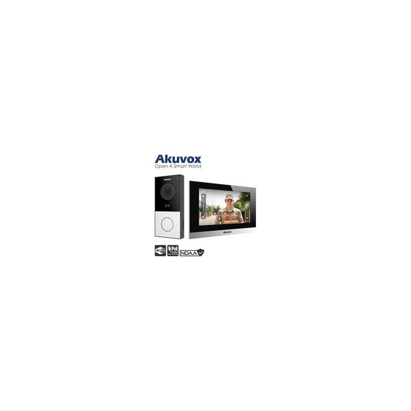 AV-KIT C313W srebrn