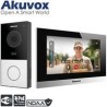 AV-KIT C313W srebrn