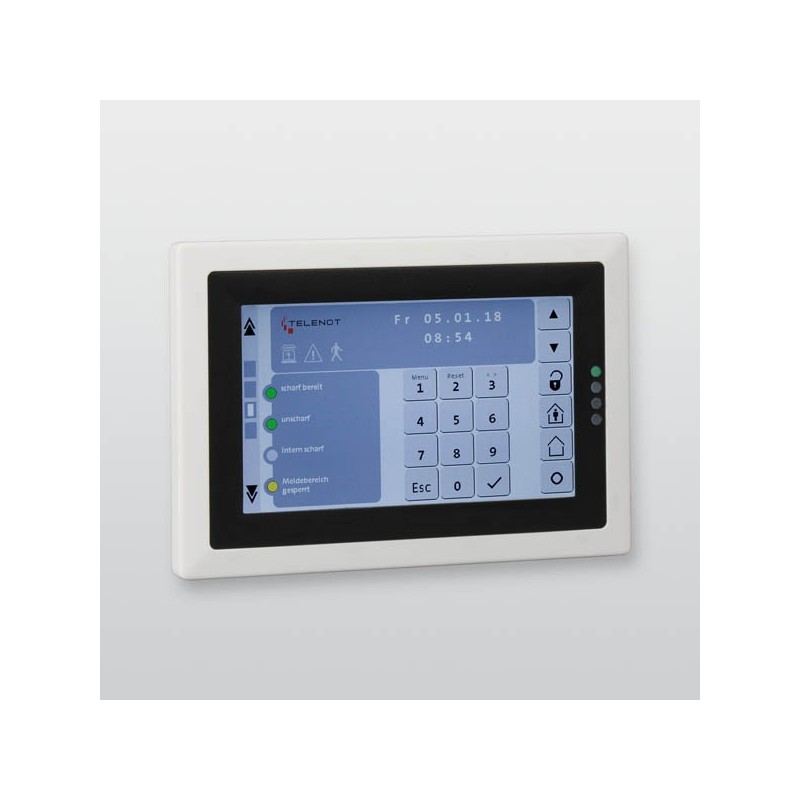 Upravljalni element na dotik BT 800 aP prometno bela/črna